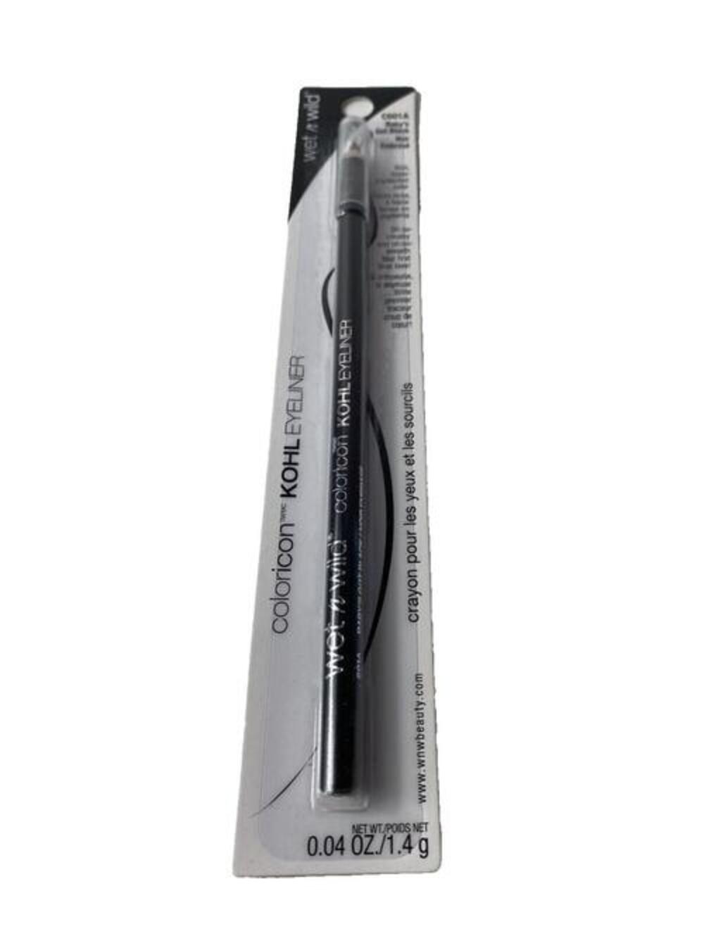 Wet n Wild Color Icon Kohl Eyeliner C601A Baby's Got Black - Long-Lasting!